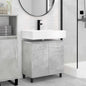 White Bathroom Vanity Unit 60 x 35 x 60 cm