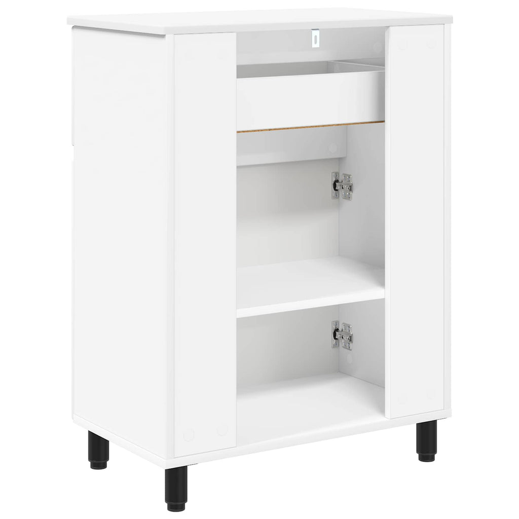 Unidad de tocador de baño Blanco 60 x 35 x 80 cm