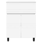 Unidad de tocador de baño Blanco 60 x 35 x 80 cm