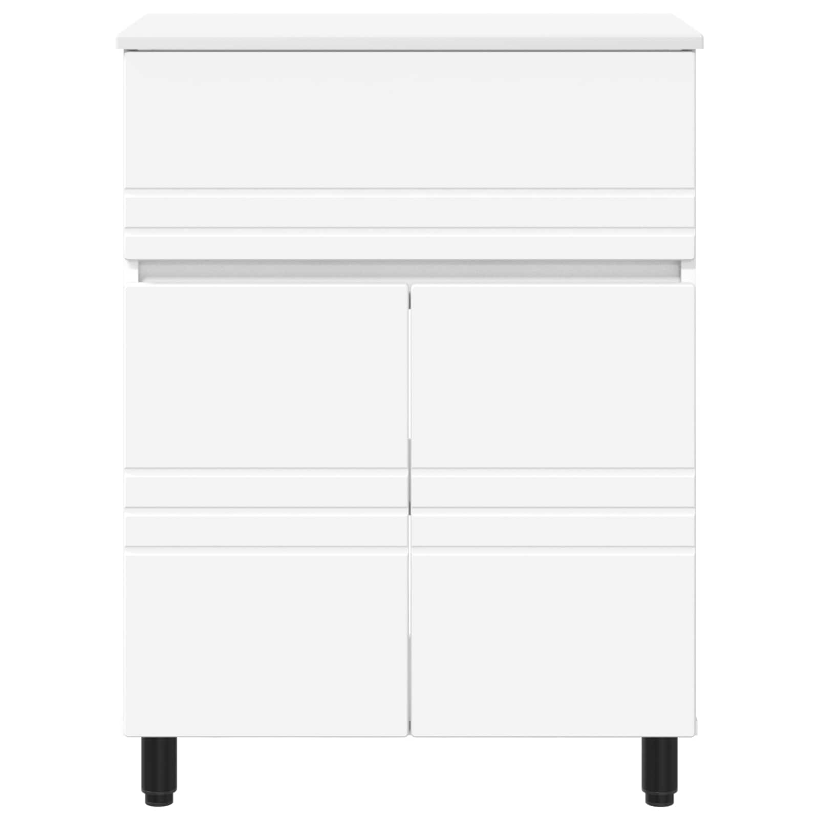 Unidad de tocador de baño Blanco 60 x 35 x 80 cm