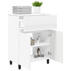 Unidad de tocador de baño Blanco 60 x 35 x 80 cm
