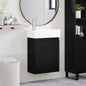 Módulo de baño con grifería Blanco 45,5 x 22,5 x 84 cm