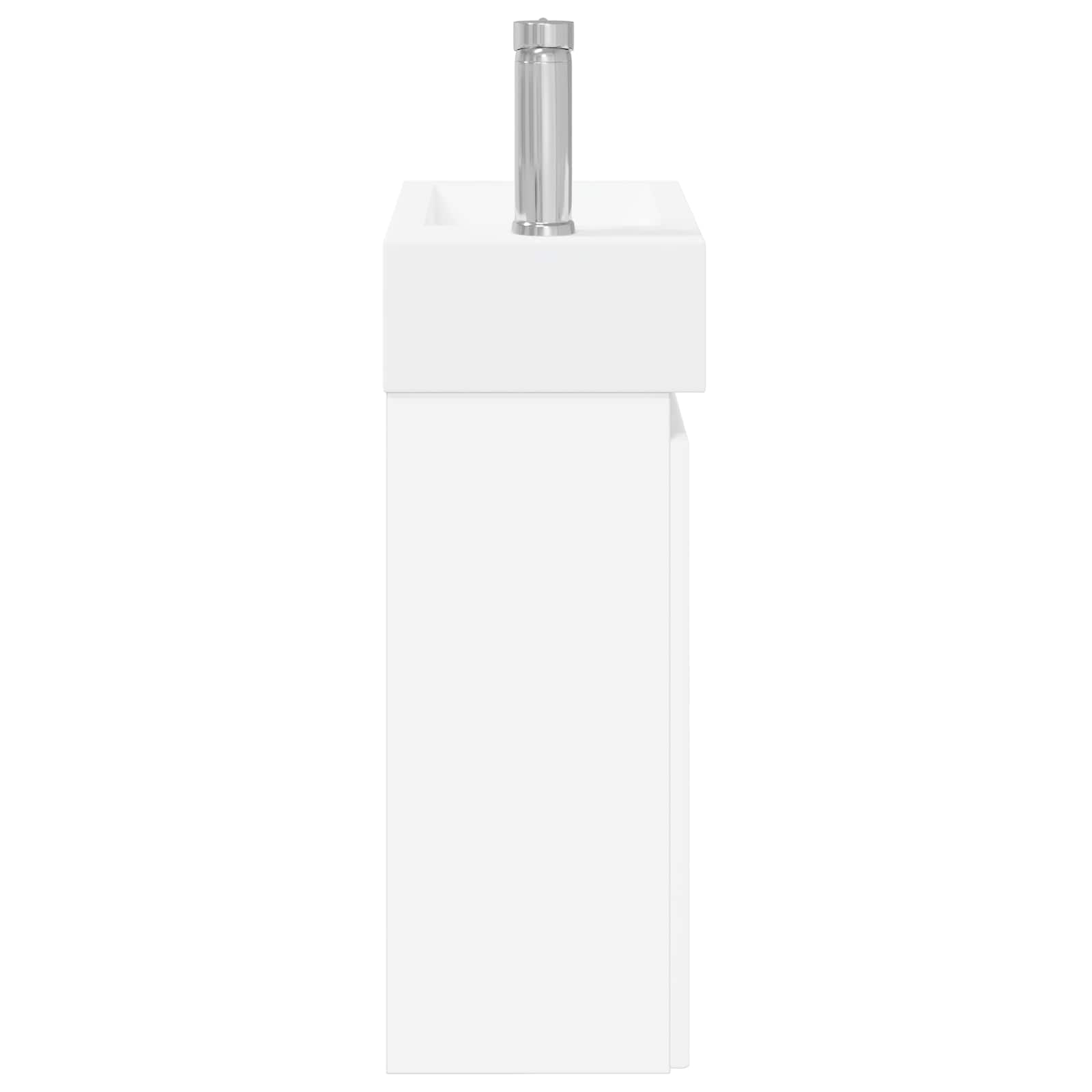 Módulo de baño con grifería Blanco 45,5 x 22,5 x 84 cm