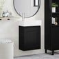 Módulo de baño con grifería Blanco 45,5 x 22,5 x 84 cm