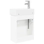 Módulo de baño con grifería Blanco 45,5 x 25,5 x 84 cm