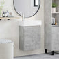 Módulo de baño con grifería Blanco 45,5 x 25,5 x 84 cm