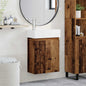 Módulo de baño con grifería Blanco 45,5 x 25,5 x 84 cm