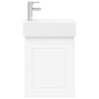 Módulo de baño con grifería Blanco 45,5 x 22,5 x 84 cm