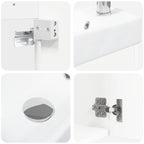 Módulo de baño con grifería Blanco 40,5 x 22,5 x 62 cm