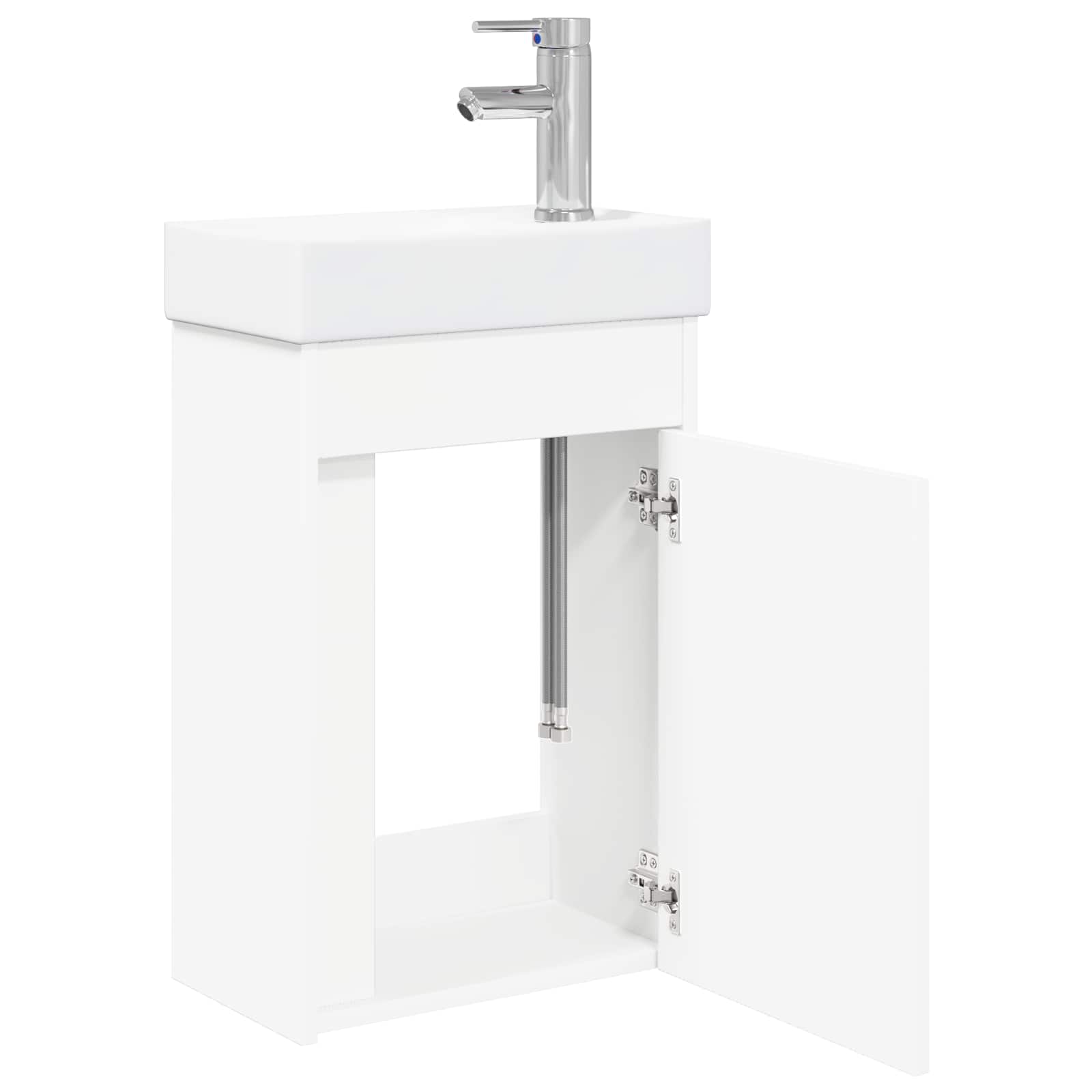 Módulo de baño con grifería Blanco 40,5 x 22,5 x 62 cm