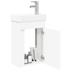 Módulo de baño con grifería Blanco 40,5 x 22,5 x 62 cm
