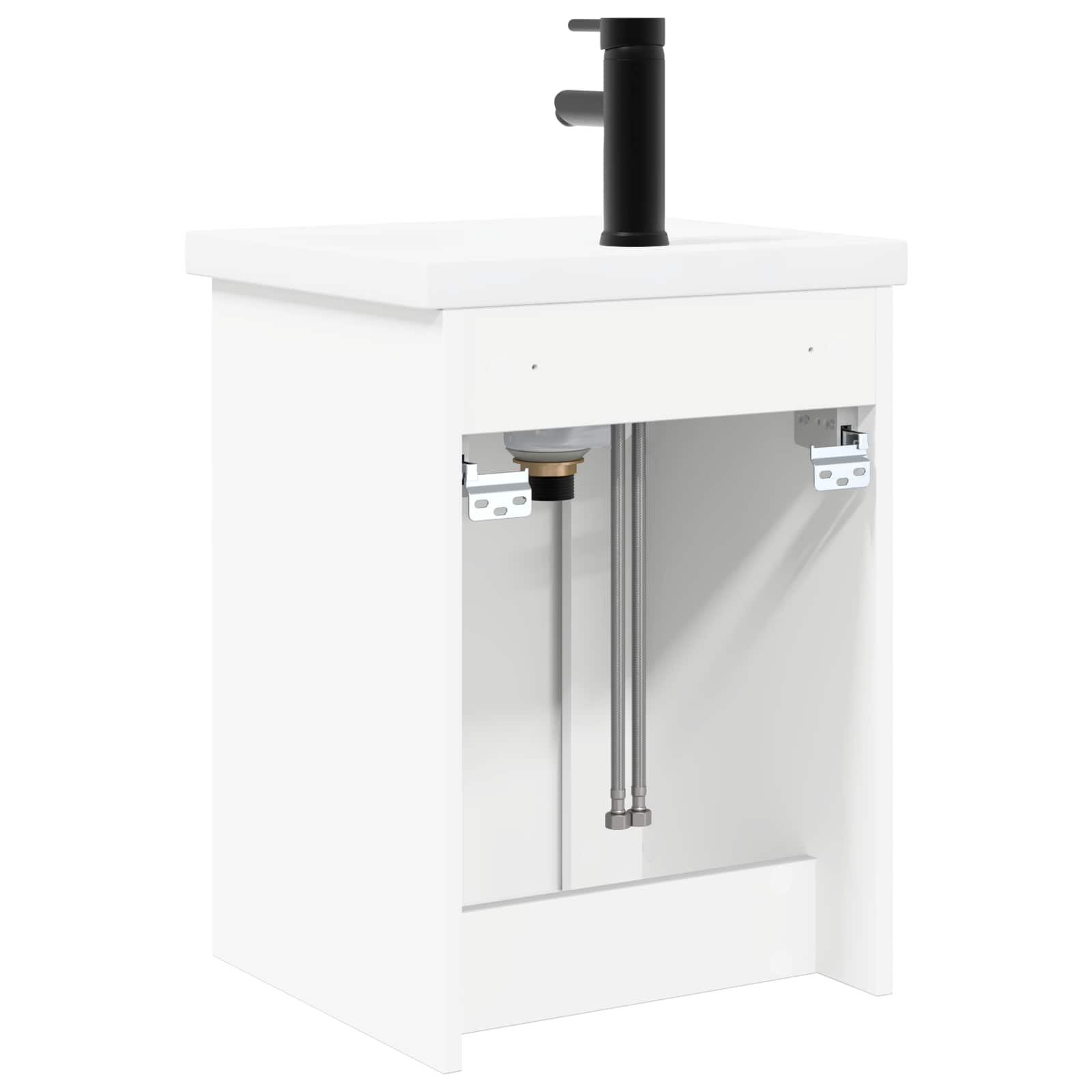 Unidad de tocador de baño con grifo 42 x 40 x 74,5 cm