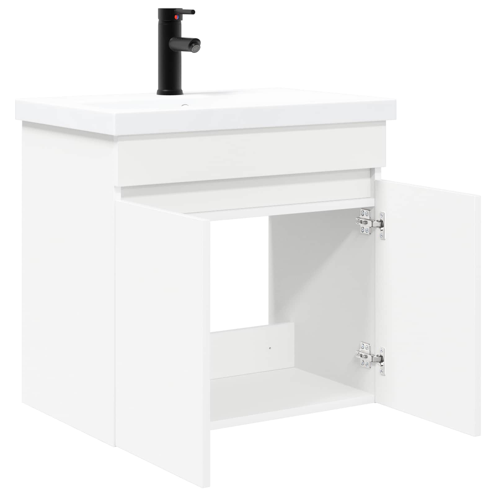 Módulo de baño con grifería Blanco 61 x 40 x 74,5 cm