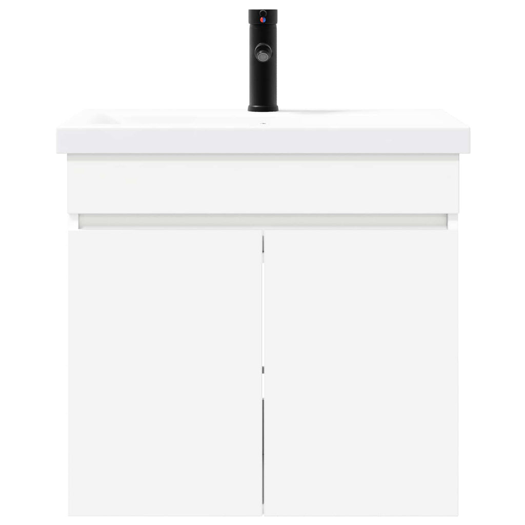 Módulo de baño con grifería Blanco 61 x 40 x 74,5 cm