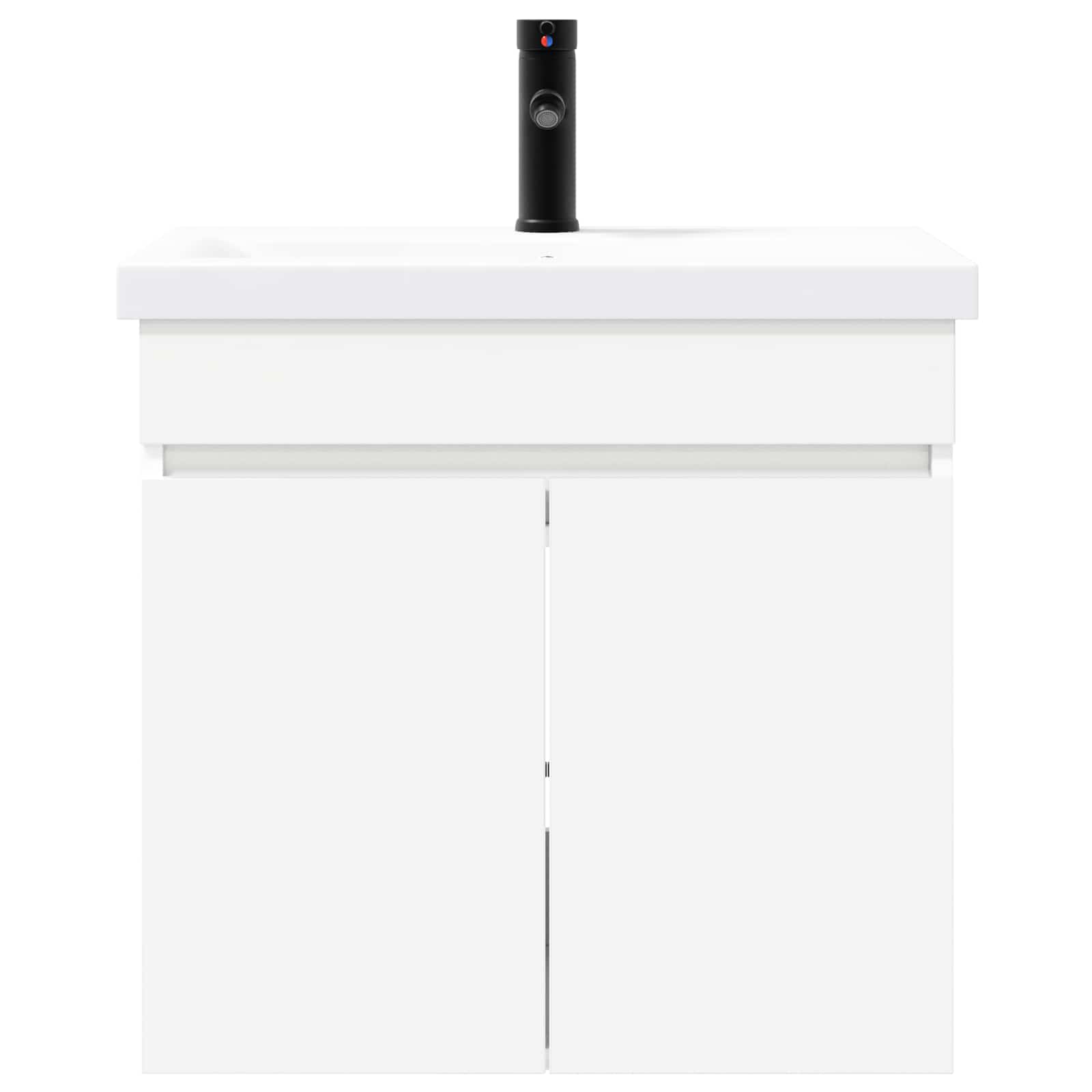 Módulo de baño con grifería Blanco 61 x 40 x 74,5 cm