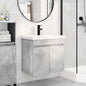 Bathroom cabinet with faucet White 61 x 40 x 74.5 cm