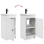 Vanidad de baño con lavabo Blanco 42 x 40 x 84,5 cm