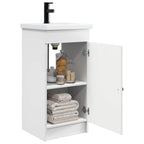 Vanidad de baño con lavabo Blanco 42 x 40 x 84,5 cm