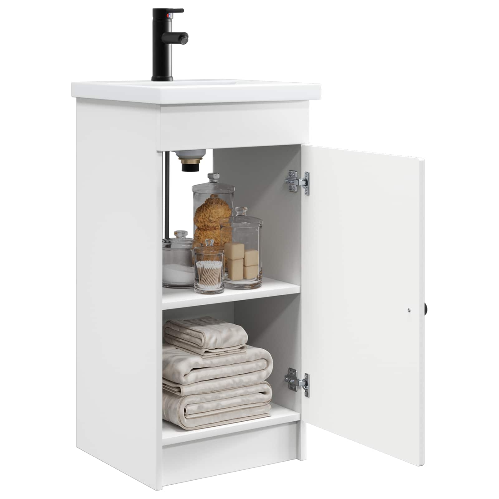 Vanidad de baño con lavabo Blanco 42 x 40 x 84,5 cm