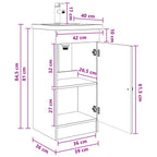 Vanidad de baño con lavabo Blanco 42 x 40 x 84,5 cm
