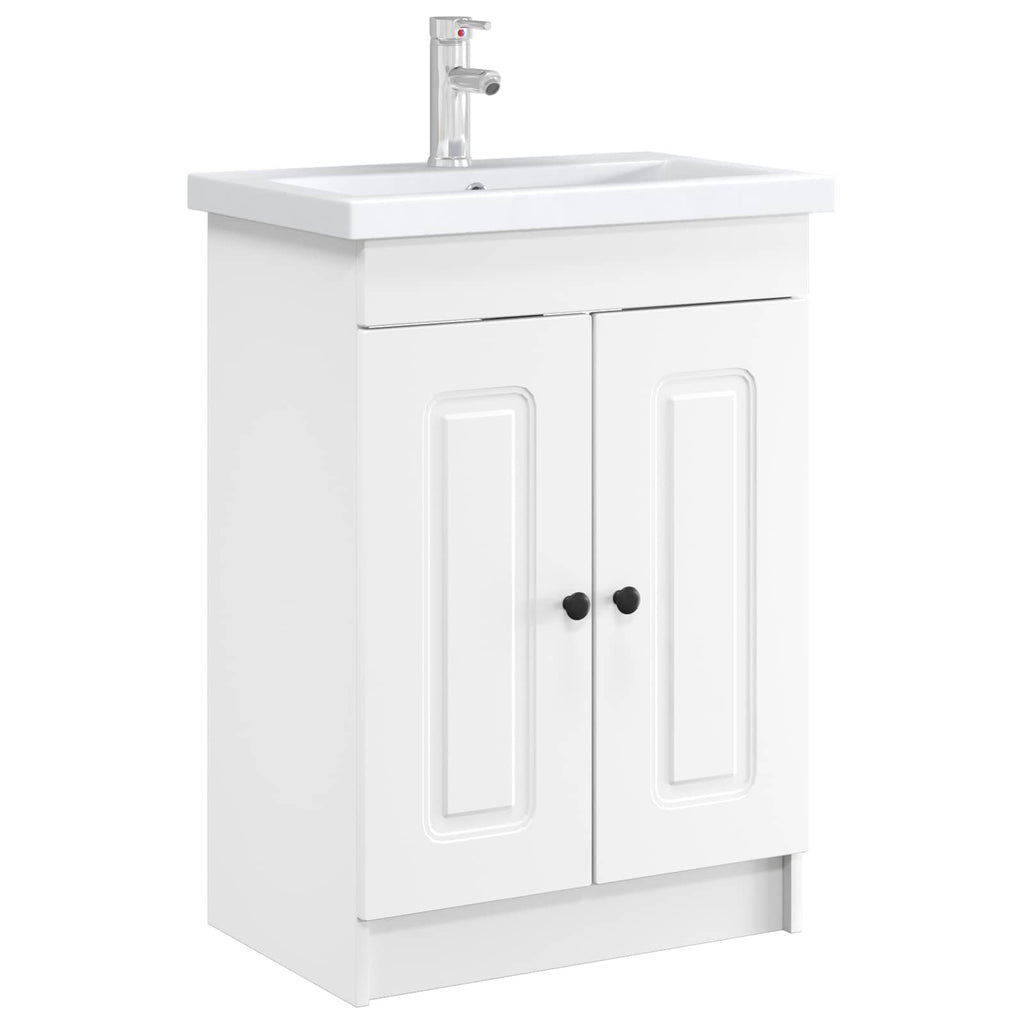 Cabinet debajo del fregadero Blanco 56 x 37,5 x 81 cm