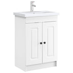 Cabinet debajo del fregadero Blanco 56 x 37,5 x 81 cm