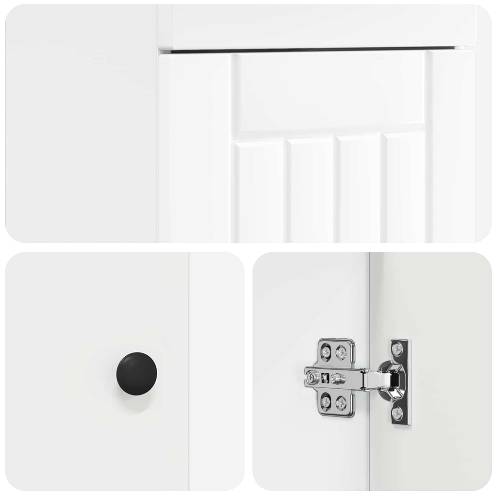 Vanidad de baño con lavabo Blanco 42 x 40 x 84,5 cm
