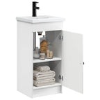 Vanidad de baño con lavabo Blanco 42 x 40 x 84,5 cm