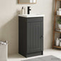 Bathroom vanity with sink White 42 x 40 x 84.5 cm