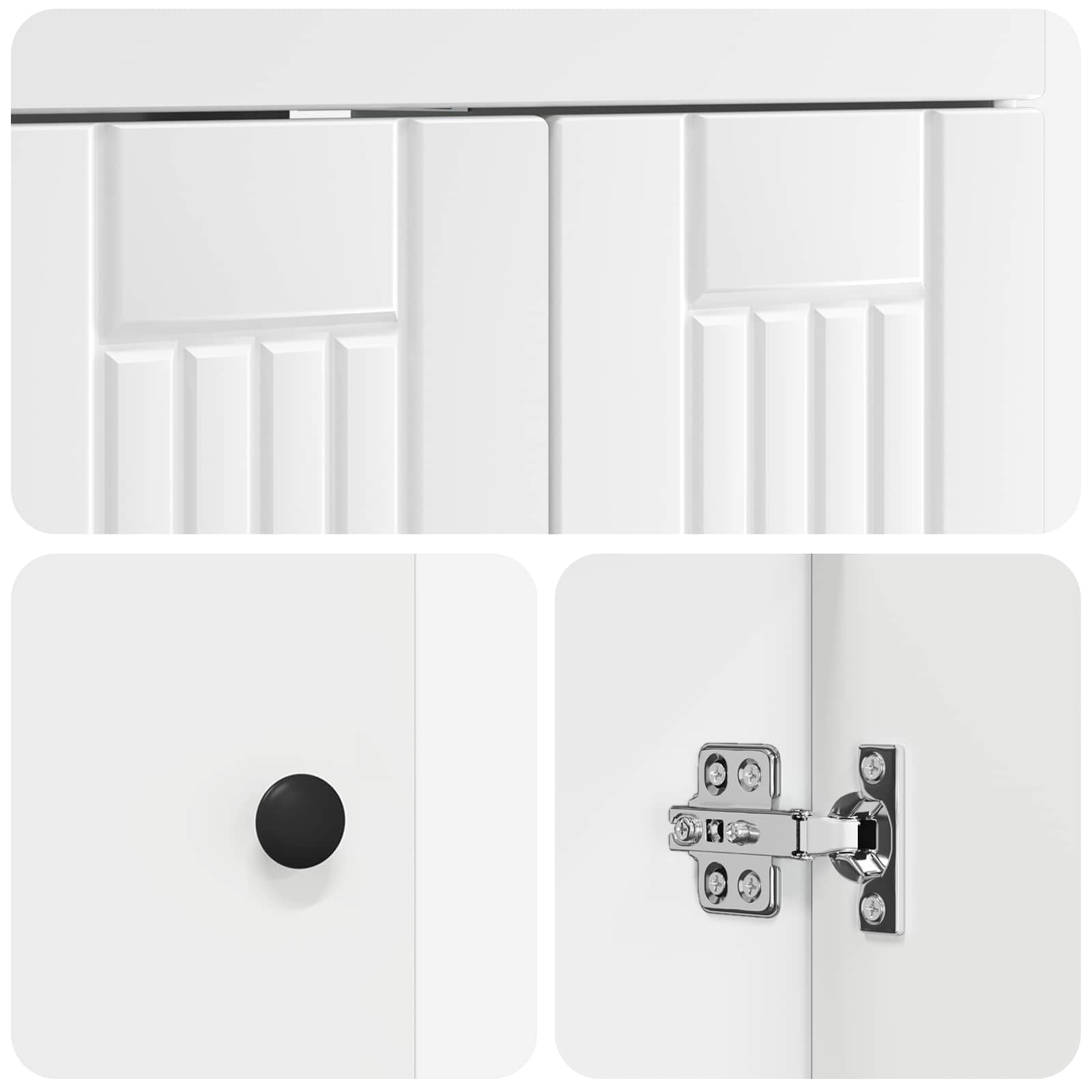 Cabinet debajo del fregadero Blanco 56 x 37,5 x 81 cm