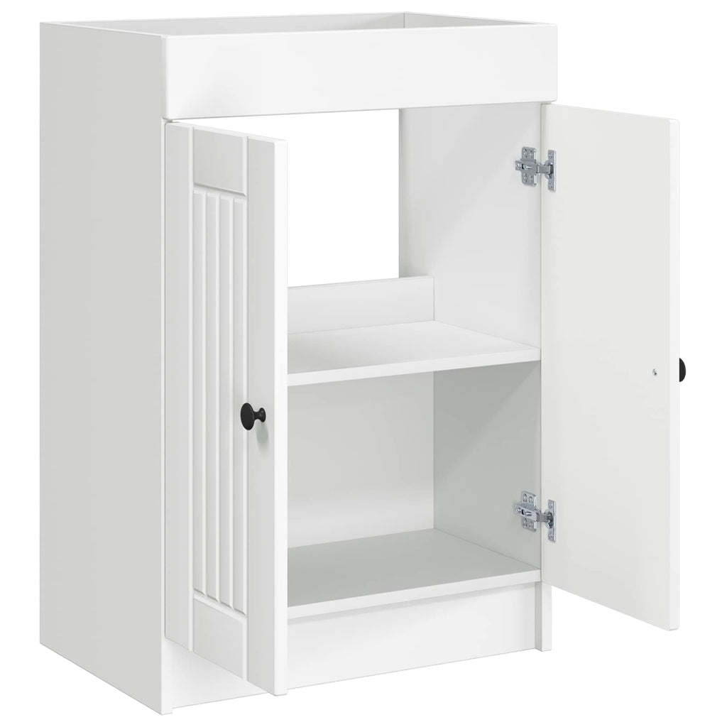 Cabinet debajo del fregadero Blanco 56 x 37,5 x 81 cm