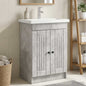 White Under-Sink Cabinet 56 x 37.5 x 81 cm
