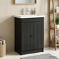 White Under-Sink Cabinet 56 x 37.5 x 81 cm