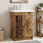White Under-Sink Cabinet 56 x 37.5 x 81 cm
