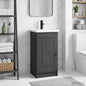 Bathroom vanity with sink White 42 x 40 x 84.5 cm