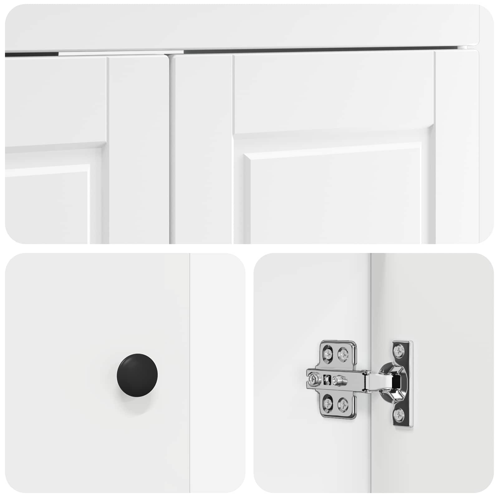 Cabinet debajo del fregadero Blanco 56 x 37,5 x 81 cm