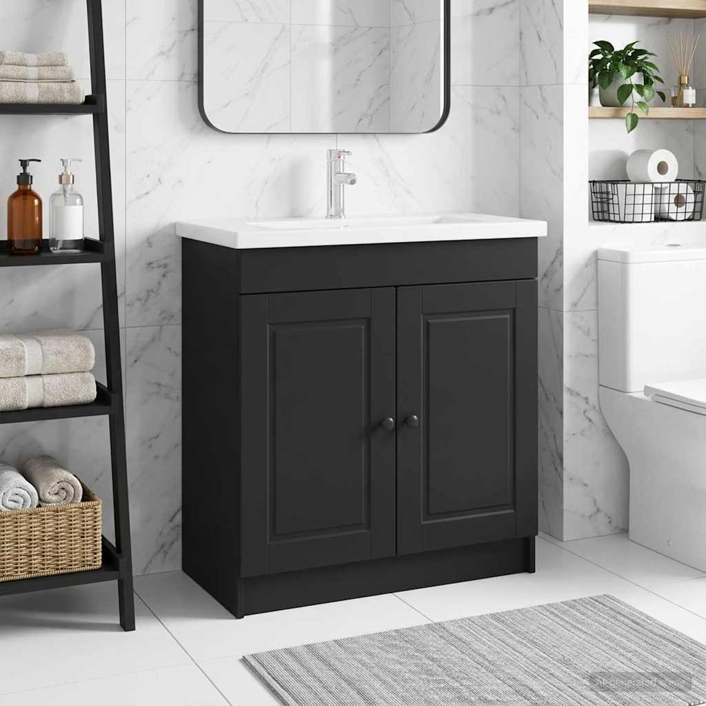 Cabinet debajo del fregadero Blanco 56 x 37,5 x 81 cm