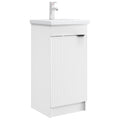 Vanidad de baño con lavabo Blanco 42 x 40 x 84,5 cm