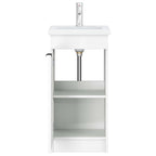 Vanidad de baño con lavabo Blanco 42 x 40 x 84,5 cm