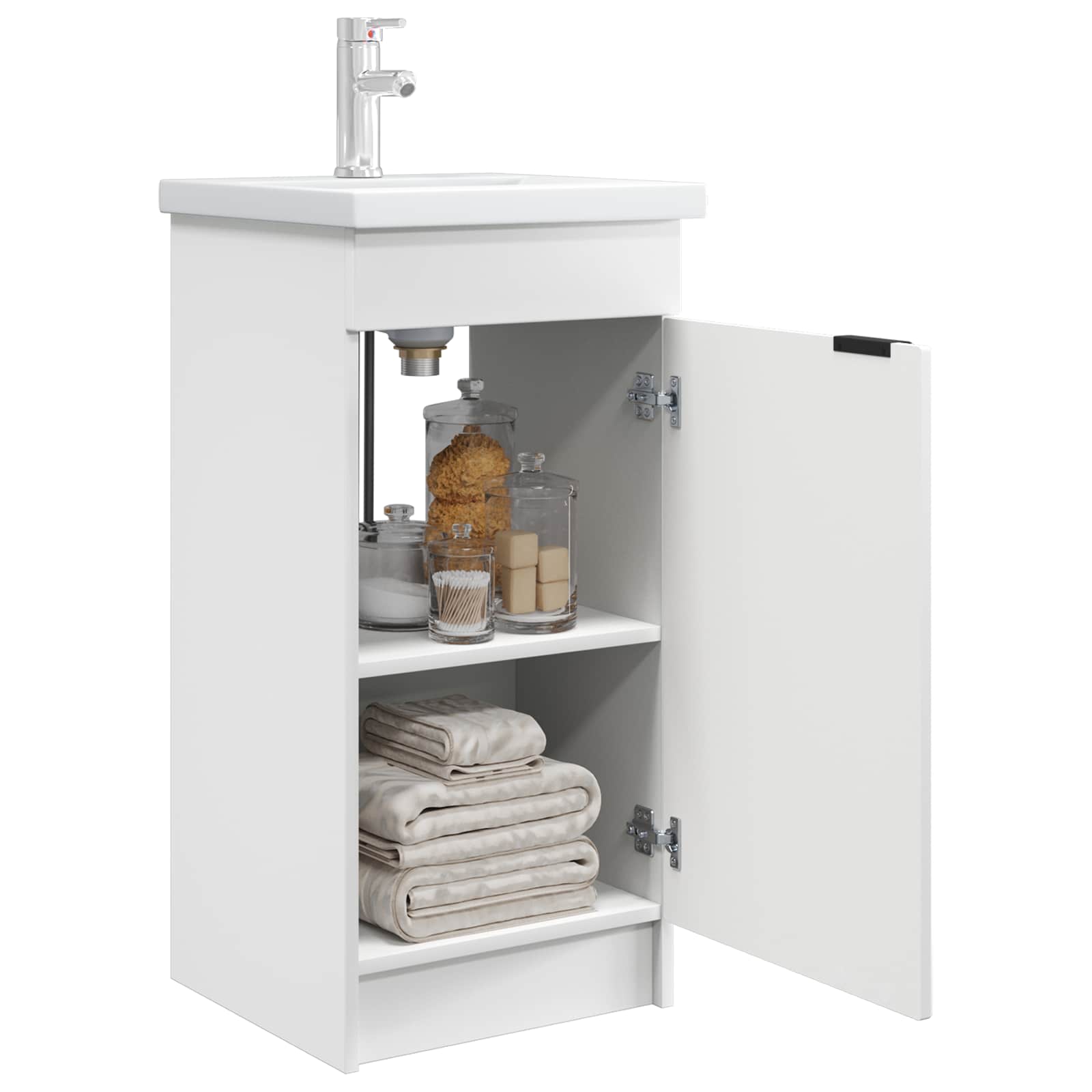 Vanidad de baño con lavabo Blanco 42 x 40 x 84,5 cm