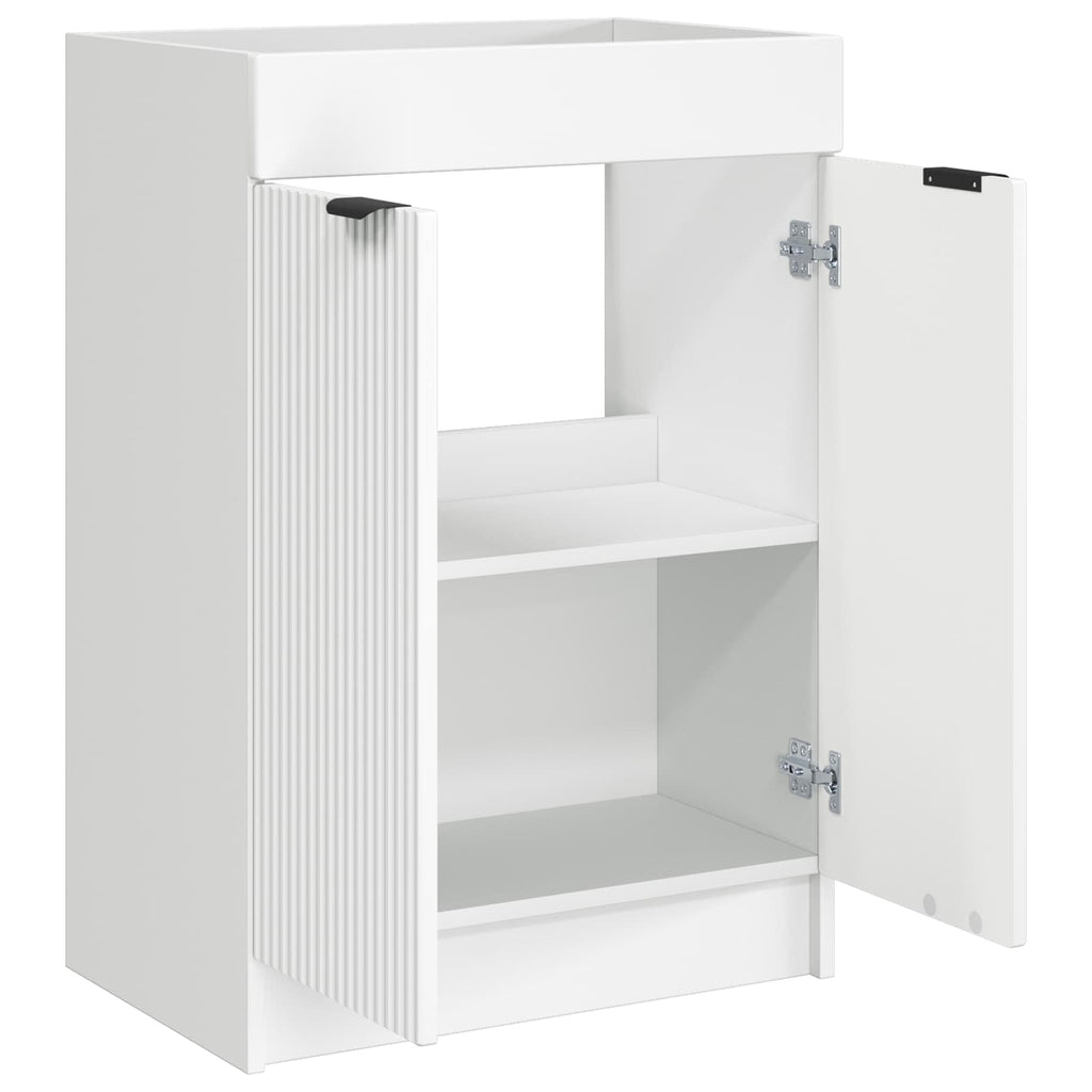 Cabinet debajo del fregadero Blanco 56 x 37,5 x 81 cm
