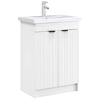 Cabinet debajo del fregadero Blanco 56 x 37,5 x 81 cm