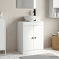 Vanidad de baño con lavabo Blanco 54 x 35 x 83 cm