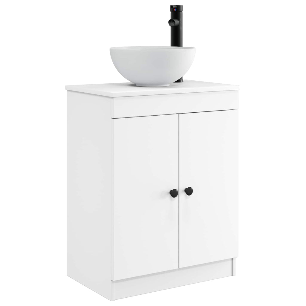 Vanidad de baño con lavabo Blanco 54 x 35 x 83 cm