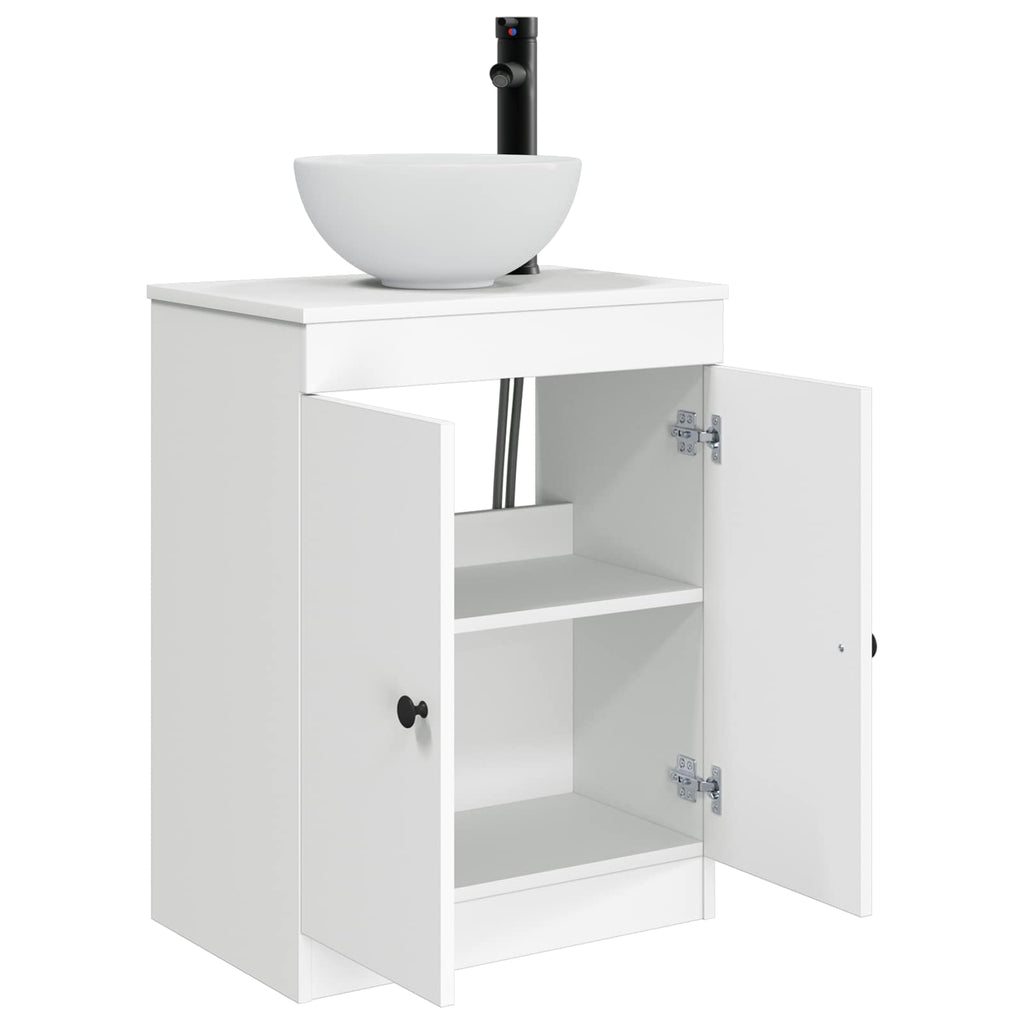 Vanidad de baño con lavabo Blanco 54 x 35 x 83 cm