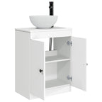 Vanidad de baño con lavabo Blanco 54 x 35 x 83 cm