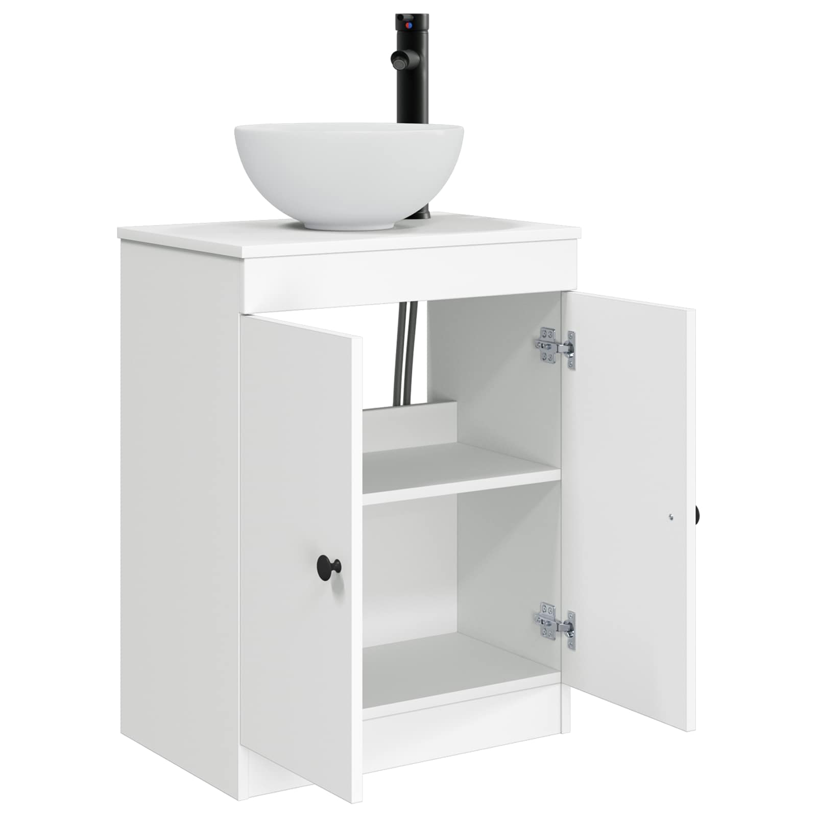 Vanidad de baño con lavabo Blanco 54 x 35 x 83 cm