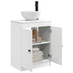Vanidad de baño con lavabo Blanco 54 x 35 x 83 cm