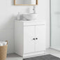 White Bathroom Cabinet 54 x 41 x 70 cm
