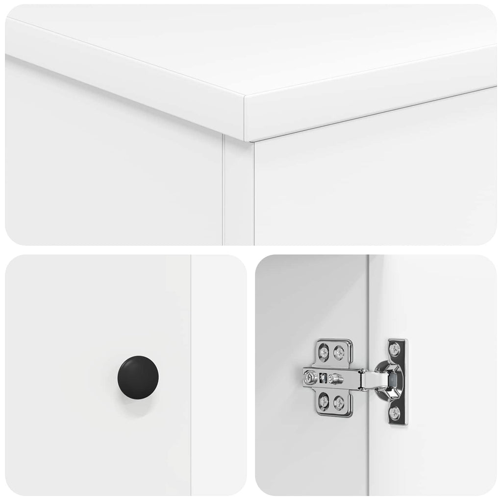 Vanidad de baño con lavabo Blanco 54 x 35 x 83 cm